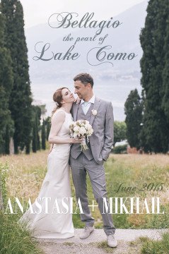 Свадьба на озере Комо Михаила и Анастасии