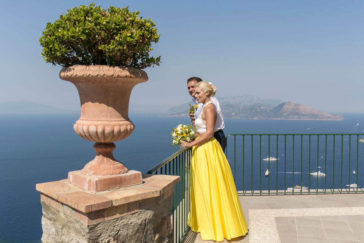 Свадьба на озере Капри.www.weddings-italy.ru