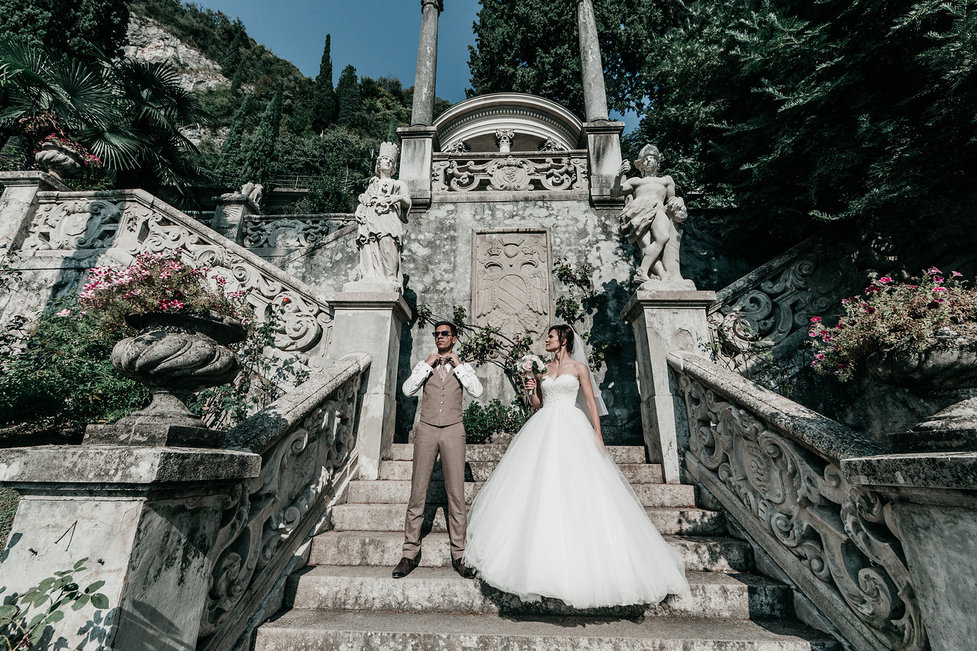 Официальная свадьба на озере Комо агентсво Bacio Italiano